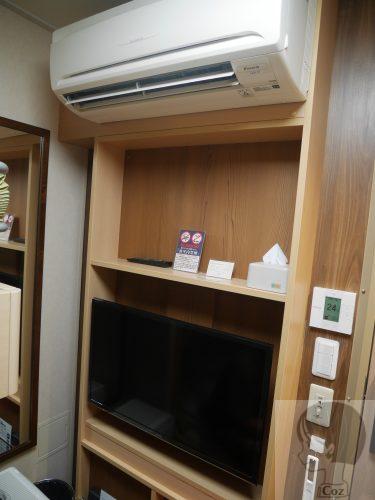 さんふらわあ、くれない、むらさき、プライベートシリーズのベッドグループ個室　テレビ、エアコン