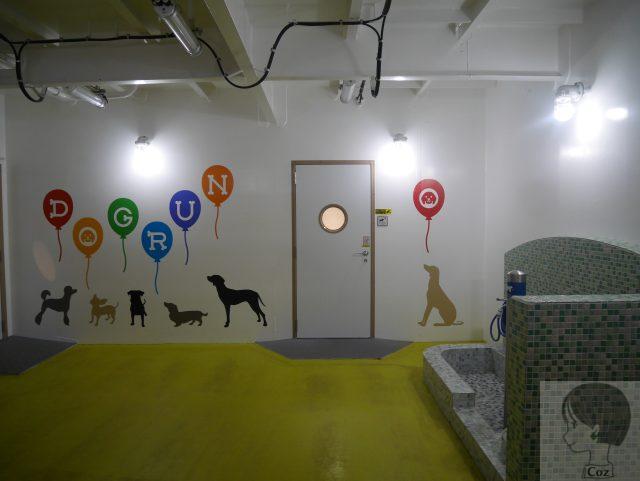 さんふらわあ、くれない、むらさき船内のドッグラン