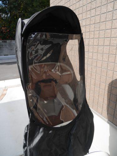 bikke 後ろ乗せチャイルドシート用雨の日カバー