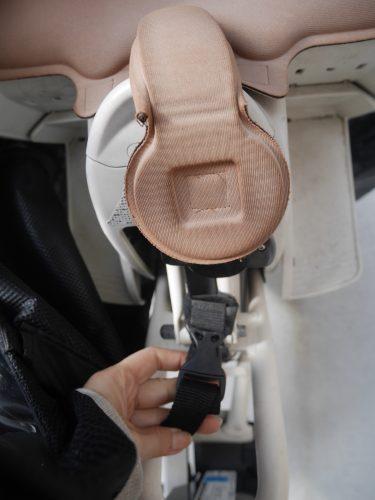 bikke 後ろ乗せリアチャイルドシート用雨の日カバー　取り付け