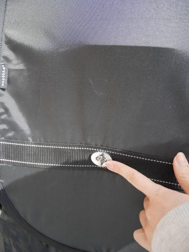 bikke 後ろ乗せチャイルドシート用雨の日カバー　取り付け金具