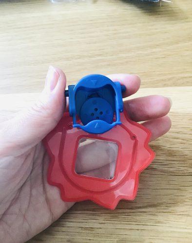 名札クリップ まーるい開かずピンちゃん